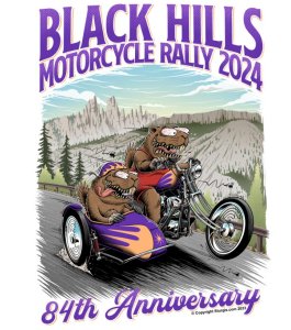 Prairie Dog Fink Couple Sturgis Balck Hills Rally, 2024
