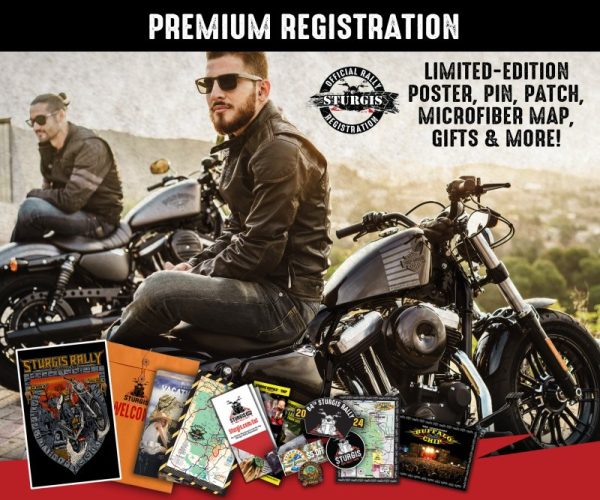 Sturgis Rally Premium Registration 2024 * To Be Picked Up At the