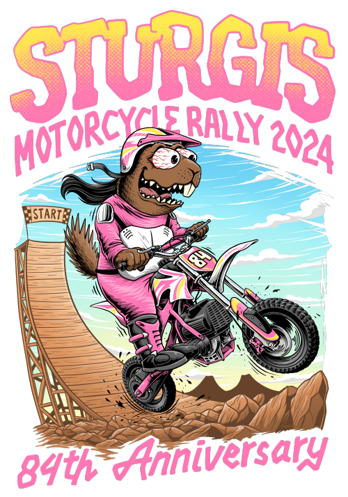 Cruisin Sturgis Rally 2024, Kids tshirt
